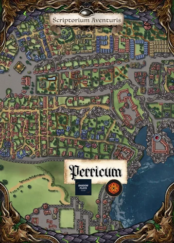 The Dark Eye 5 City Map: Perricum