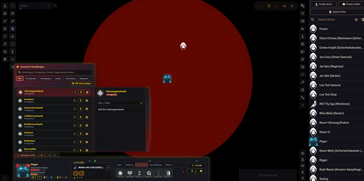 Shadows Hud